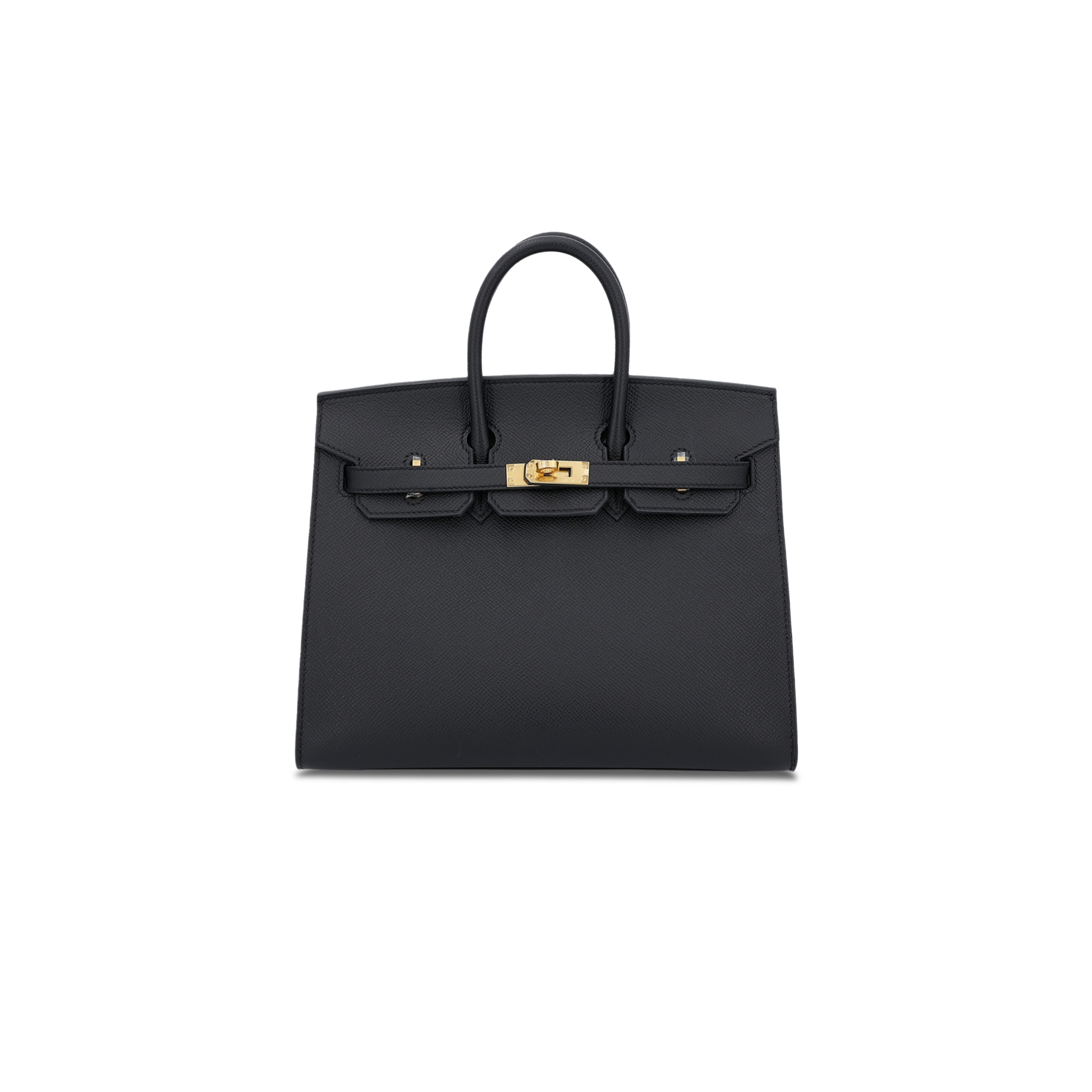 HERMES MASTER BIRKIN 40 89 NOIR BLACK EPSOM LEATHER GOLD BUCKLE BAG 454077 (40*30*21cm)